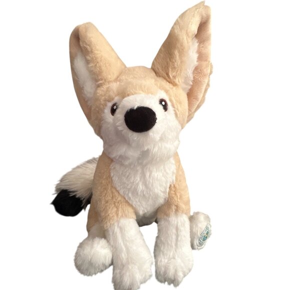 FAO Schwarz Other - FAO Schwartz Stuffed Fennec Fox Plush Wildlife Conservation Collectible Soft Toy